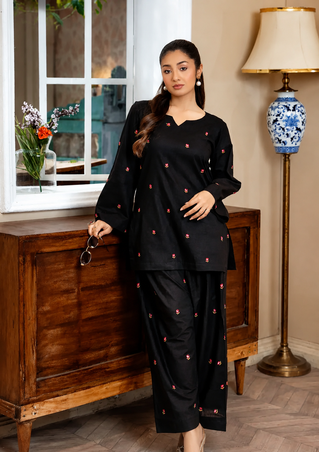 Shabnoor 3-Pcs