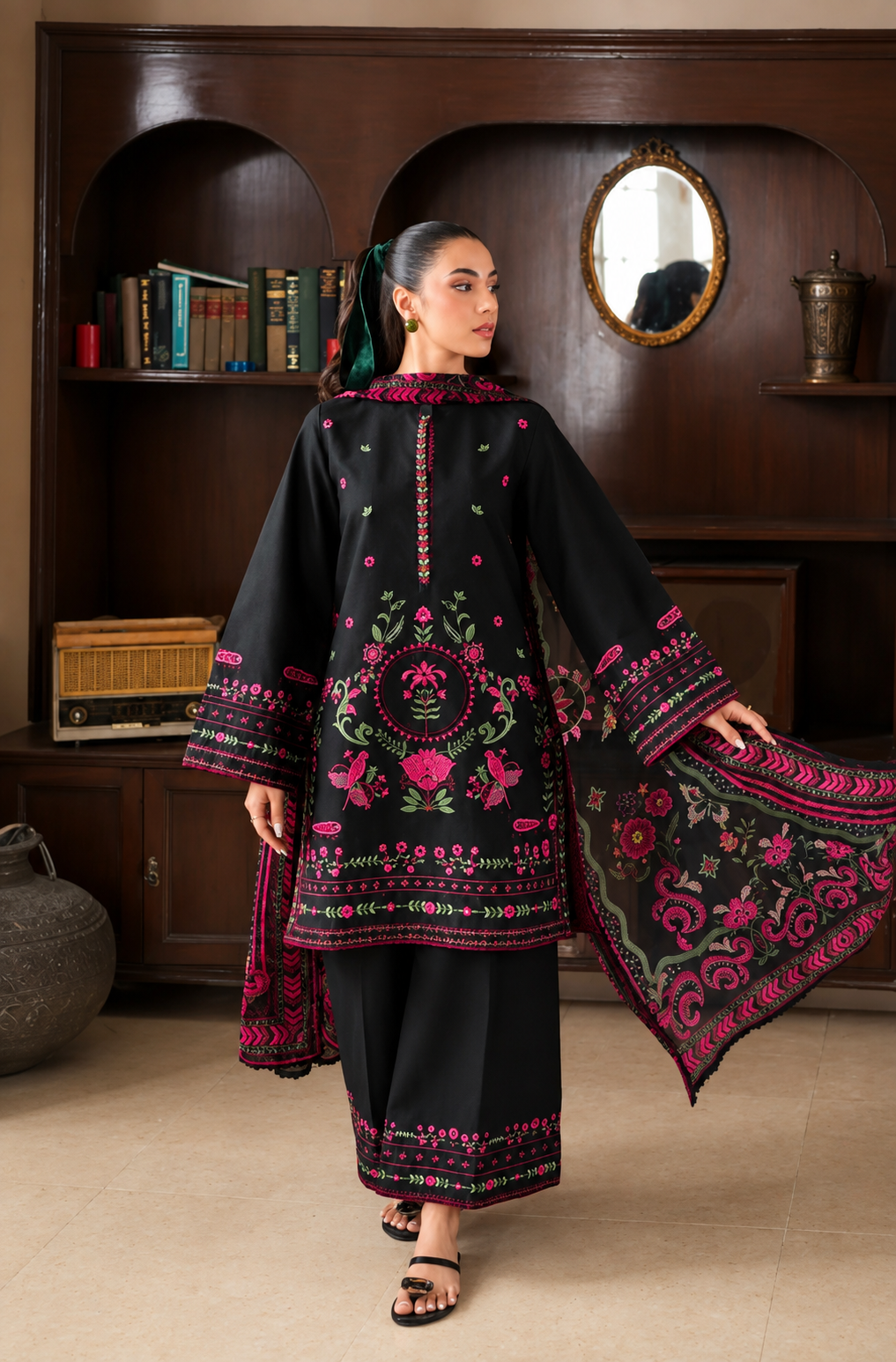 Inaya Embroidered - 3pc
